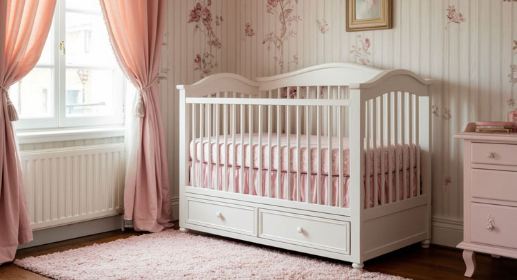 Как установить механизм качания на детскую кроватку