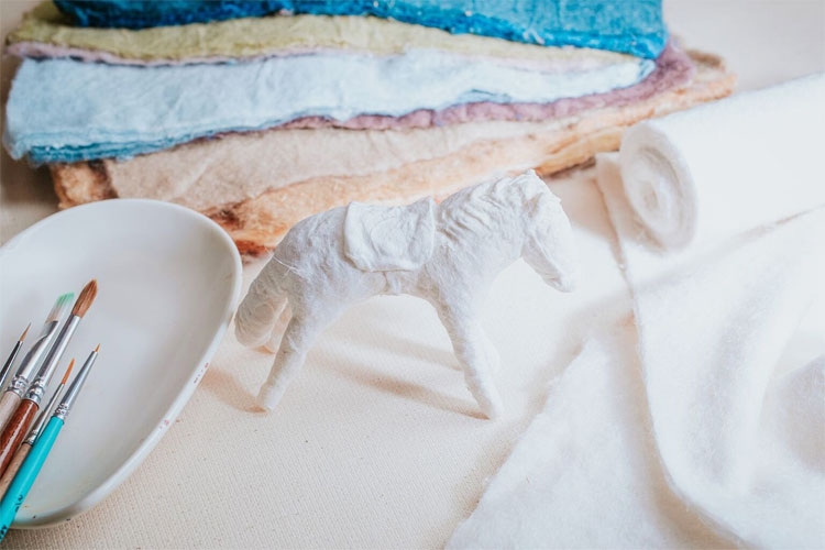 Игрушка из ваты