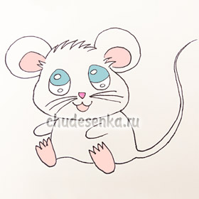 Как нарисовать мышку для детей