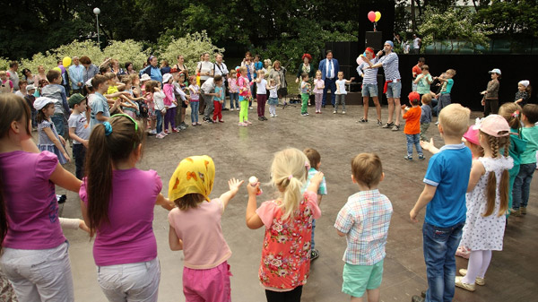 Детский праздник в театре Образцова в День защиты детей