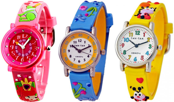 Как выбрать детские наручные часы?