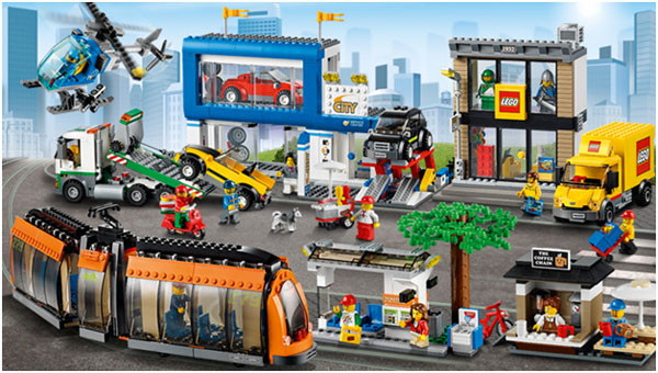Лего Сити – городская жизнь в комнатном масштабе